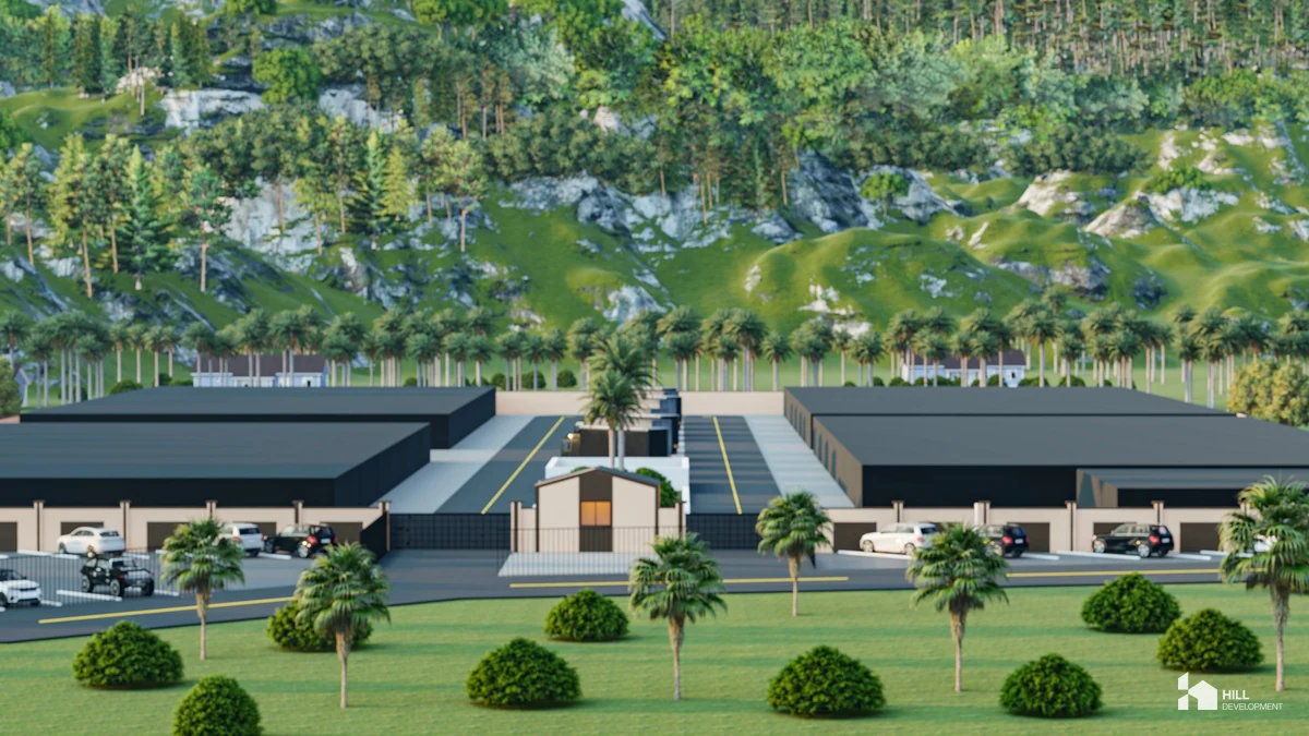 Render of HI-434 Plastic Factory.